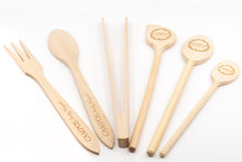 Load image into Gallery viewer, Wooden Spoon Set  (Engraved)
